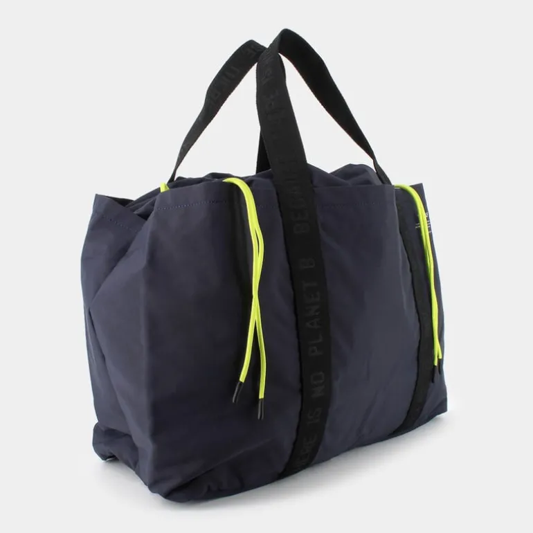 AKIRA TOTE- BORSE DEEP NAVY 00136S24-161