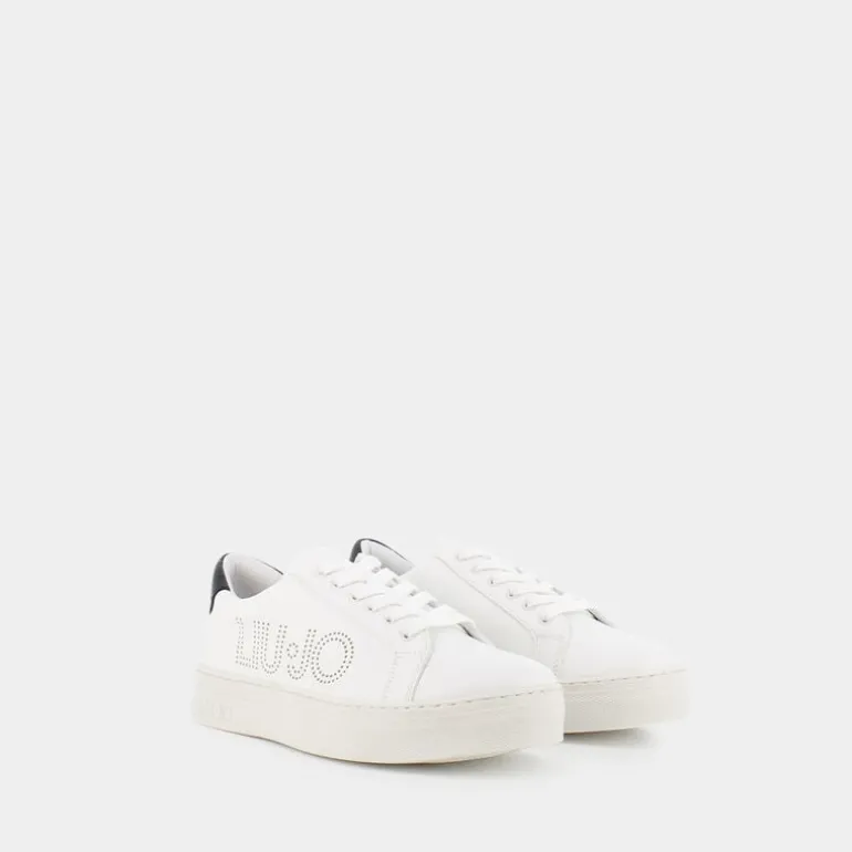 ALICIA- SNEAKERS WHITE/BLACK 4A3705