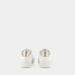 ALICIA- SNEAKERS WHITE/GOLD 4A3703