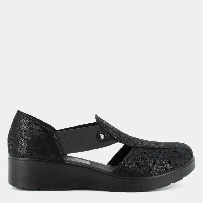 AMALIA- SANDALI NERO IM-E25D-03