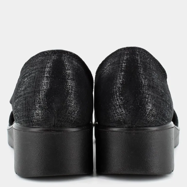 AMALIA- SANDALI NERO IM-E25D-03