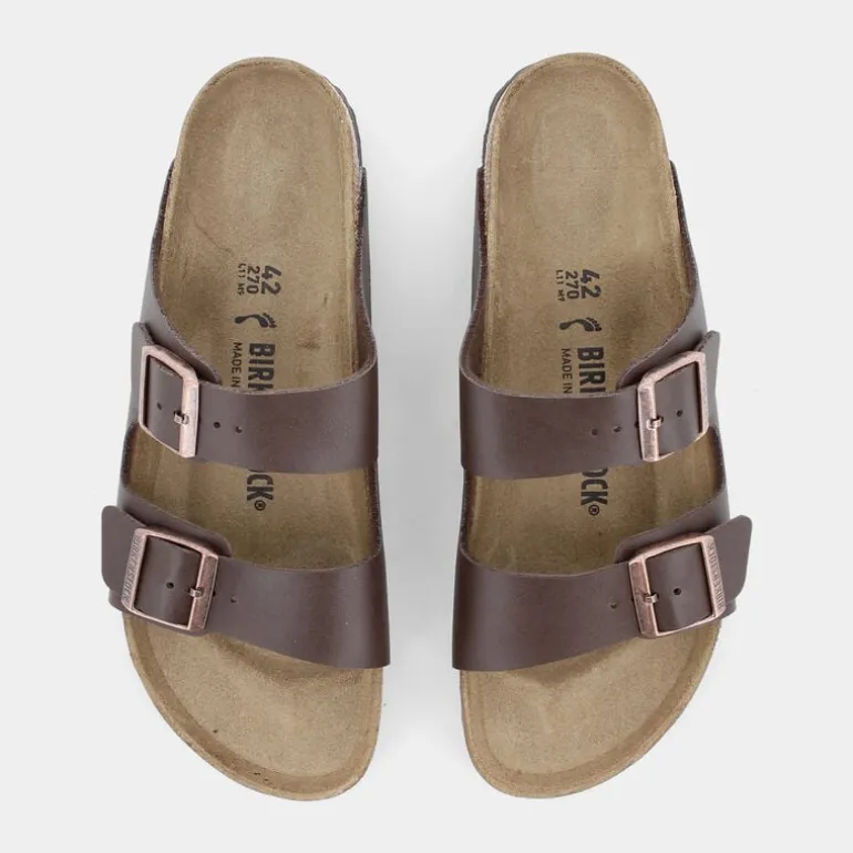 ARIZONA- SANDALI DARK BROWN 051703