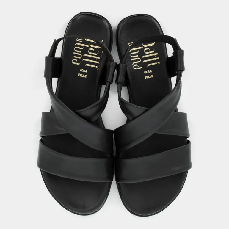 BELLA- SANDALI NERO GI-E25D-10