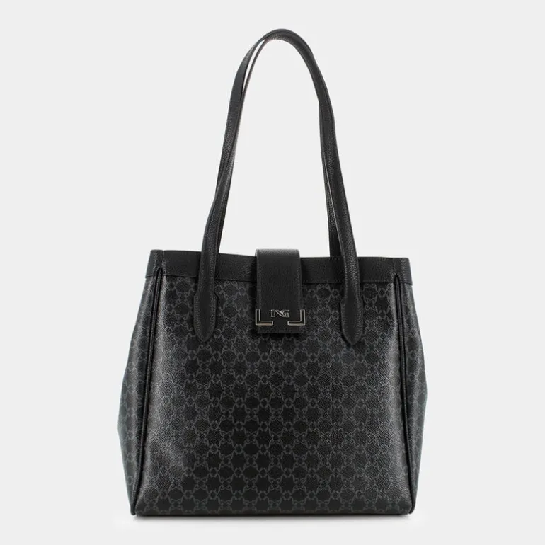 BORSE NERO-GRIGIO I443832D