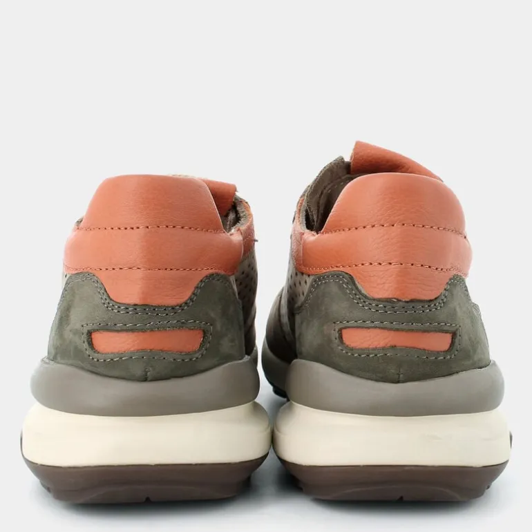 BP- SNEAKERS TORTORA/ARANCIONE/VERDE WR-E25U-14