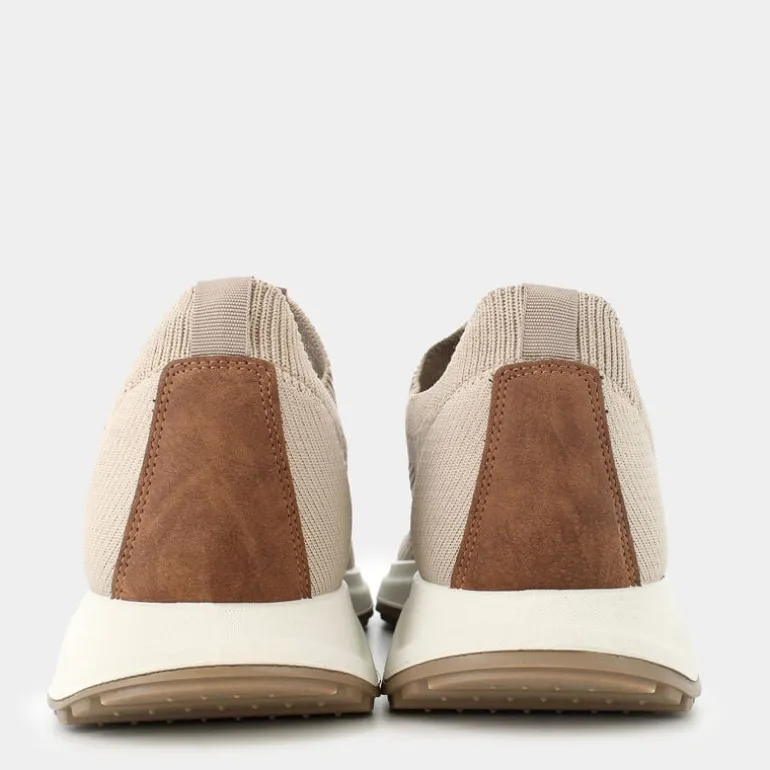 BP- SNEAKERS BEIGE CHIARO/COGNAC IM-E25U-09