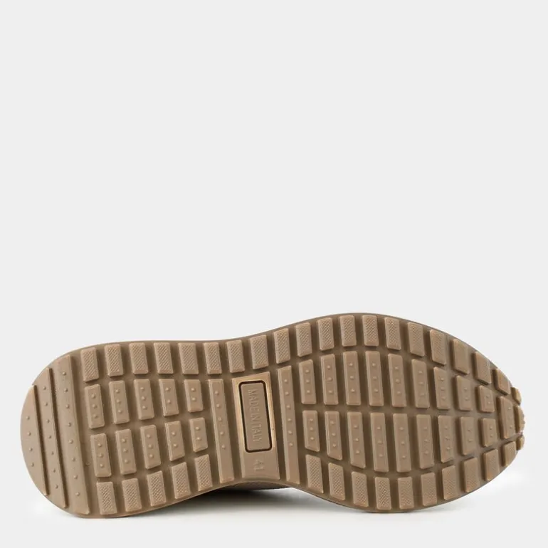 BP- SNEAKERS BEIGE CHIARO/COGNAC IM-E25U-09