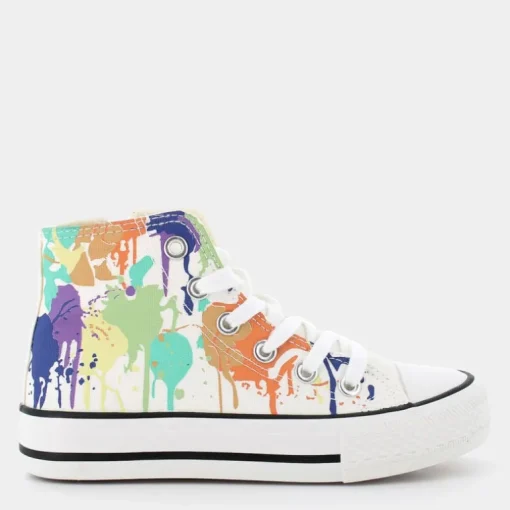 BP- SPORTIVE BIANCO/MULTICOLOR SA-E25S-01