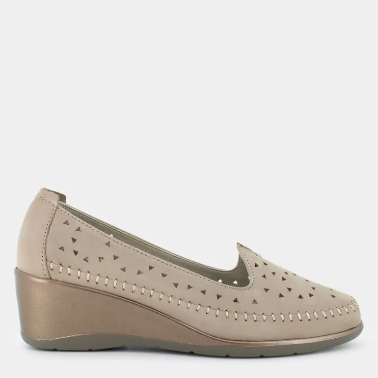 BP ARIS- MOCASSINI BEIGE WR-E25D-03
