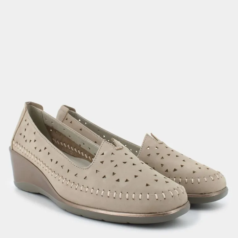 BP ARIS- MOCASSINI BEIGE WR-E25D-03