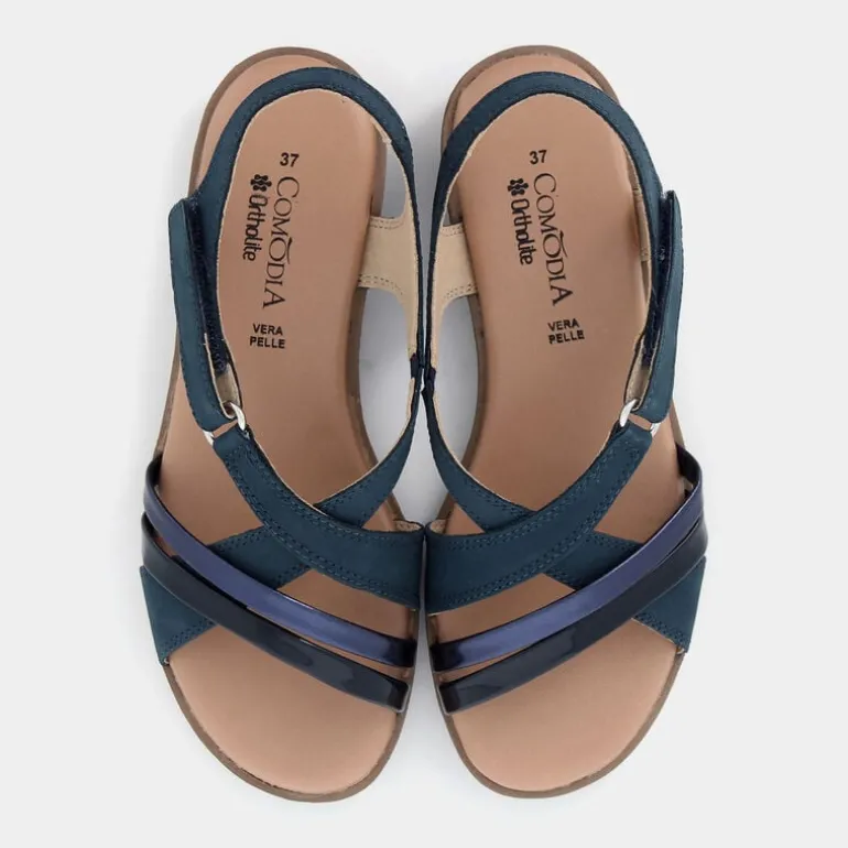 BP SHYL- SANDALI BLU WR-E25D-10