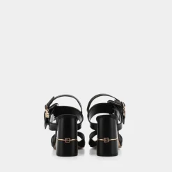 CALF- SANDALI NERO 8107