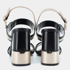 CALF- SANDALI BLACK 9057