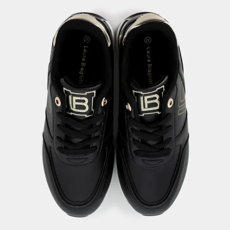 CALF- SNEAKERS NERO 8713