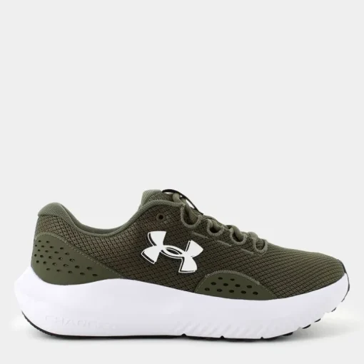 CHARGED SURGE 4- SPORTIVE MARINE OD GREEN/WHITE 3027000