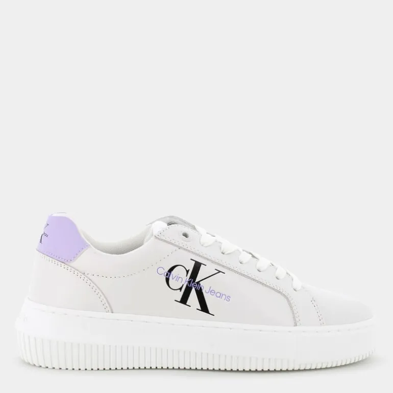 CHUNKY MONO- SNEAKERS Bright White/Pastel Lilac YW008230LG