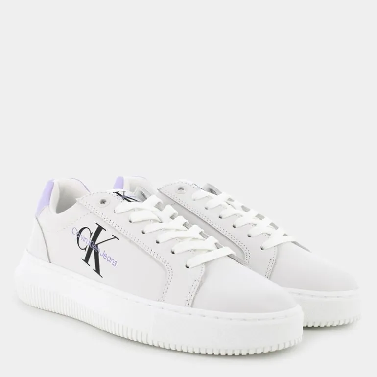 CHUNKY MONO- SNEAKERS Bright White/Pastel Lilac YW008230LG