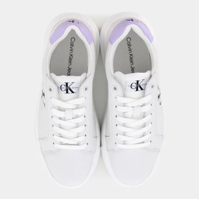 CHUNKY MONO- SNEAKERS Bright White/Pastel Lilac YW008230LG