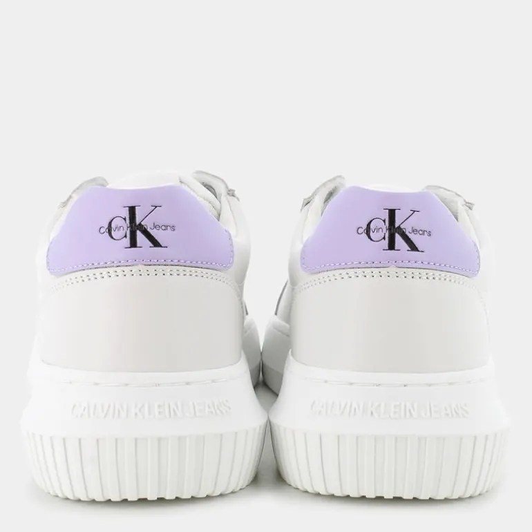 CHUNKY MONO- SNEAKERS Bright White/Pastel Lilac YW008230LG
