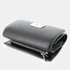 CK PLAQUE- PICCOLA PELLETTERIA BLACK 12834-BEH