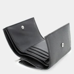 CK PLAQUE- PICCOLA PELLETTERIA BLACK 12834-BEH