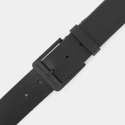 CLASSIC LTHR- CINTURE BEH BLACK 11412-BEH