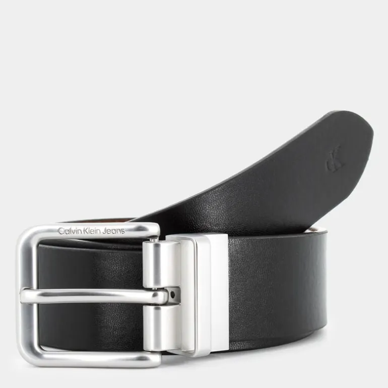 CLASSIC R LTHR- CINTURE BLACK/COGNAC 11420-00Z