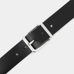 CLASSIC R LTHR- CINTURE BLACK/COGNAC 11420-00Z