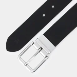 CLASSIC R LTHR- CINTURE BLACK/COGNAC 11420-00Z