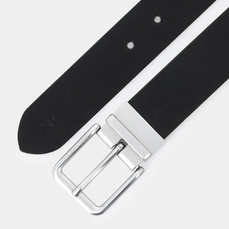 CLASSIC R LTHR- CINTURE BLACK/COGNAC 11420-00Z