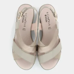 CLELIA- SANDALI SABBIA WR-E25D-15