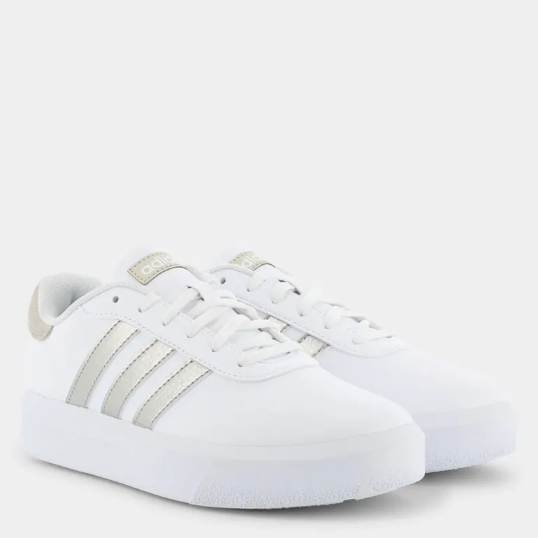 COURT PLATFORM- SPORTIVE white/champagne met./alumina ID1969