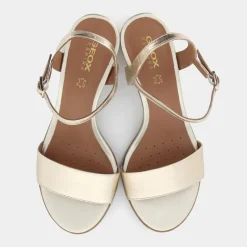 D AURELY 50 B- SANDALI LT GOLD D25RXB000Y2C2012