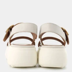 D SPHERICA EC4.1 S A- SANDALI BEIGE D45D4B00043C5322