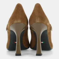 DECOLLET&Egrave; MARRONE I308632DE