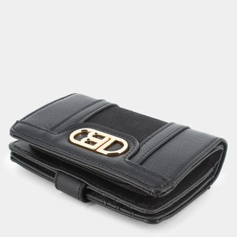 DELRAY- PICCOLA PELLETTERIA NERO 502-008A