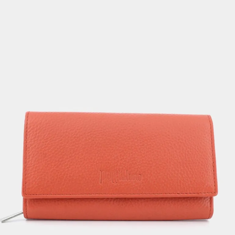 DOLLARO- PICCOLA PELLETTERIA ARANCIO AM-E25-20