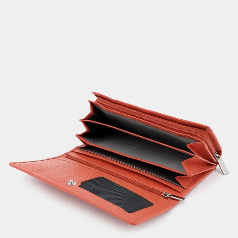 DOLLARO- PICCOLA PELLETTERIA ARANCIO AM-E25-20