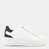 ELBINA- SNEAKERS WHITE BROWN FLJELB