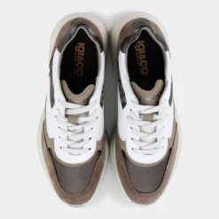 ENOLA- SNEAKERS BIANCO-FANGO 6676544