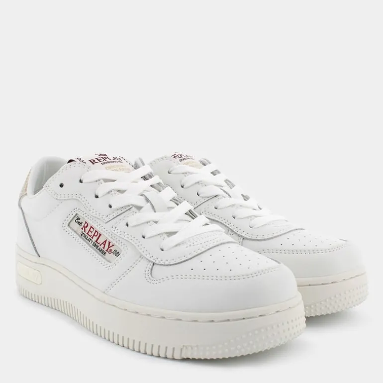 EPIC COOL- SNEAKERS BIANCO IRRIDESCENTE RZ2U0041L