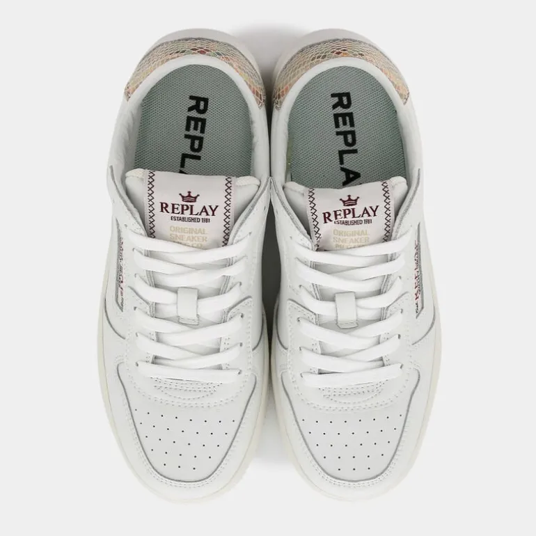 EPIC COOL- SNEAKERS BIANCO IRRIDESCENTE RZ2U0041L