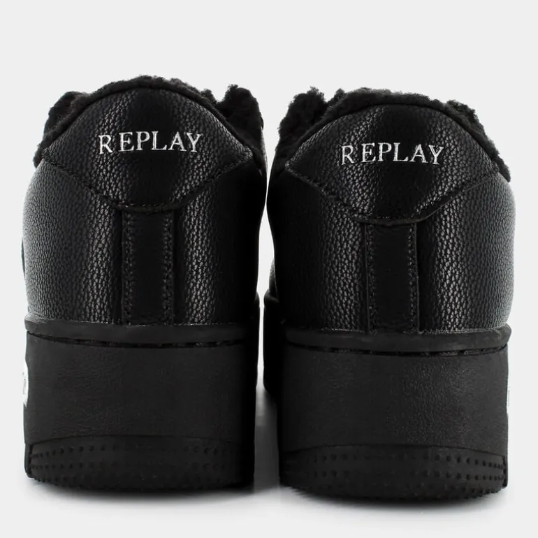 EPIC HIGH FUR- SNEAKERS BLACK RZ5O0008S