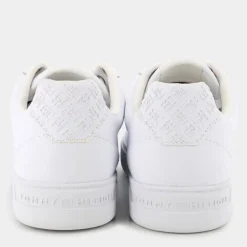 ESSENTIALS ELEVATED MONOGRAM- SNEAKERS WHITE 7999