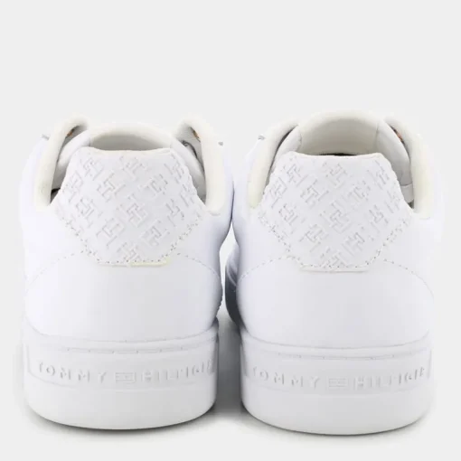 ESSENTIALS ELEVATED MONOGRAM- SNEAKERS WHITE 7999