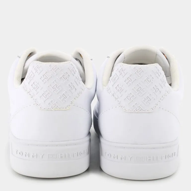 ESSENTIALS ELEVATED MONOGRAM- SNEAKERS WHITE 7999