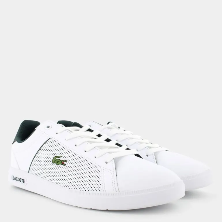 EURO BASE- SPORTIVE WHT/DK GRN I03082