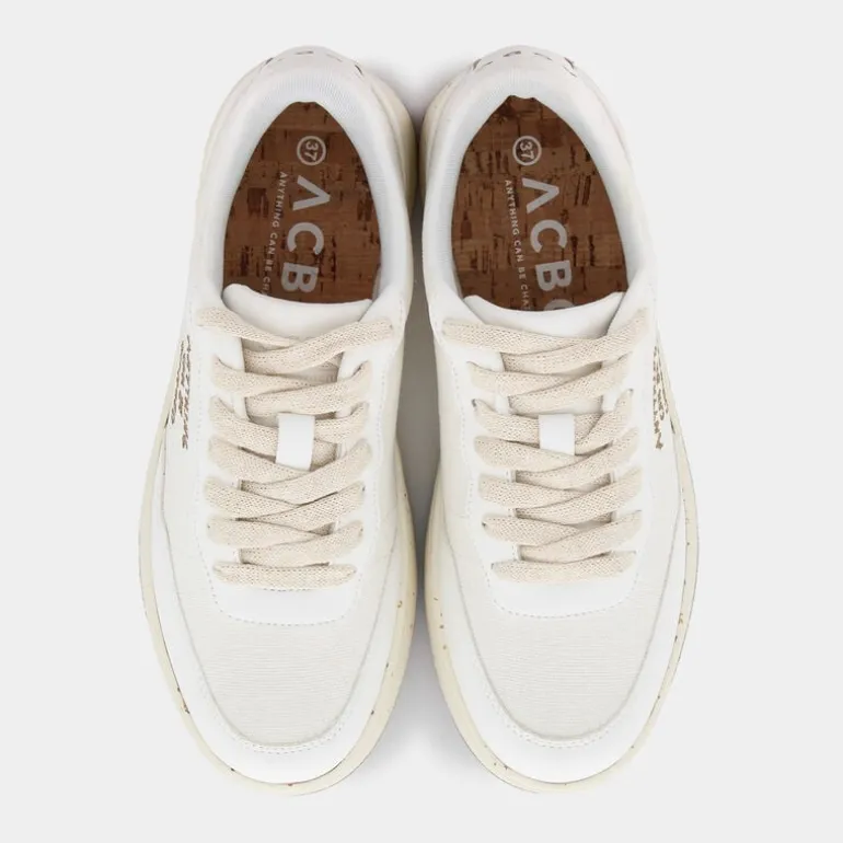 EVERGREEN HEMP- SNEAKERS WHITE SHEH200