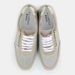 FAST- SNEAKERS PLATINO WR-E25D-09