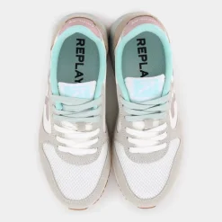 FIBER W- SNEAKERS LT GREY WHT PINK RS9O0006T